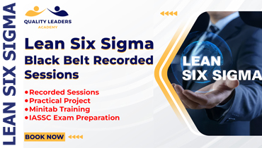 LSS 1002: Lean Six (6) Sigma Black Belt Study and Review Course - Recorded Videos for Arabic Learners
